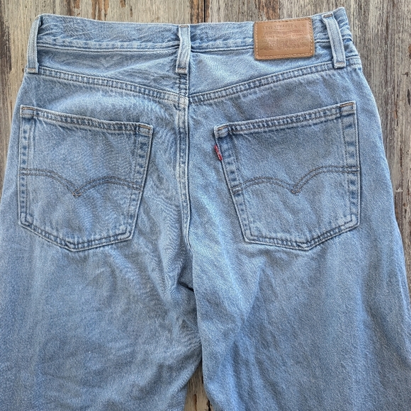 Levi's Baggy Dad Women's Jeans Medium Wash 27 - Picture 8 of 9